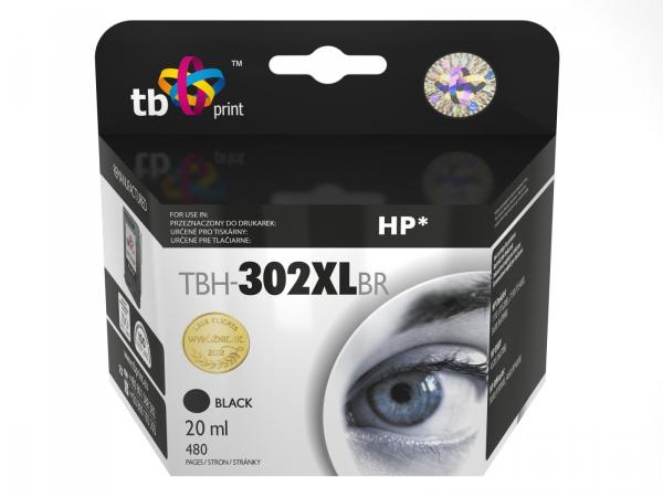 Ink. kazeta TB kompat. s HP F6U68AE, reman.