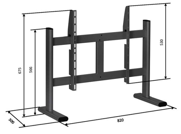 Vogel&quot;s PB 050 stolný stojan na LCD/ plazmu 