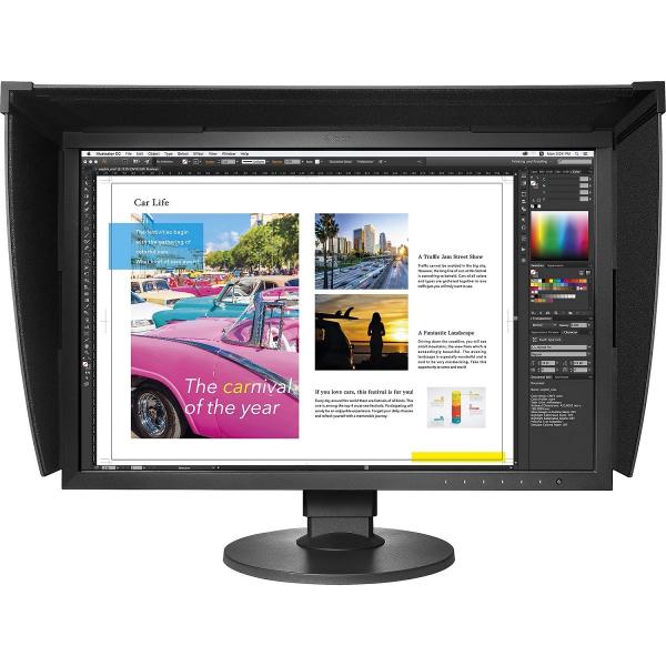 EIZO ColorEdge/ CG2420/ 24, 1"/ IPS/ FHD/ 60Hz/ 10ms/ Black/ 5R