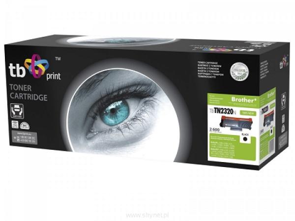 Toner TB kompatibilný s Brother TN2320, Black, 2600