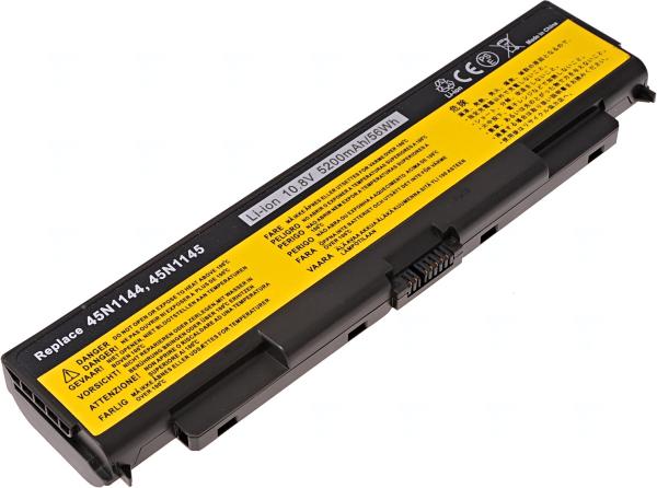 Batéria T6 Power Lenovo ThinkPad T440p, T540p, W540, L440, L540 séria, 5200mAh, 56Wh, 6cell