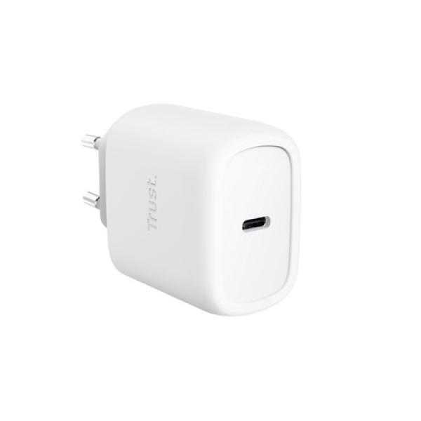 TRUSt MAXO 45W USB-C GAN CHARGER WHITE 