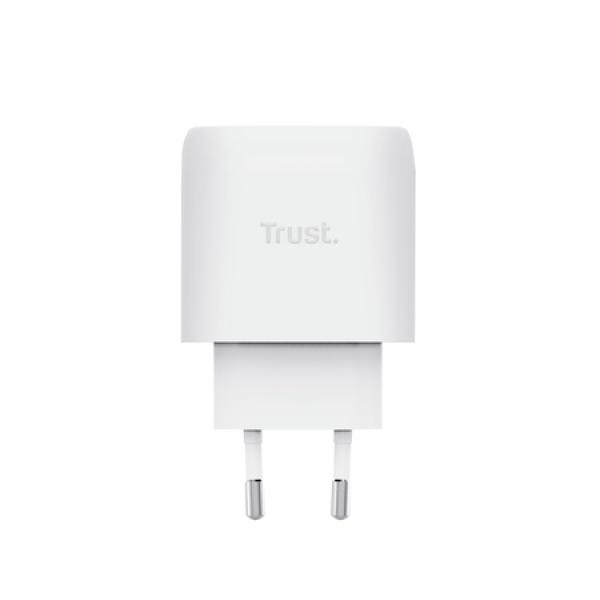 TRUSt MAXO 45W USB-C GAN CHARGER WHITE 