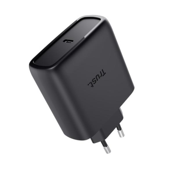 TRUST MAXO 65W USB-C GAN CHARGER BLACK 