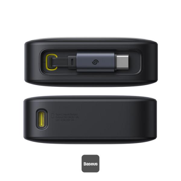 Baseus Powerbanka OS Free2Pull 10000mAh 30W čierna 