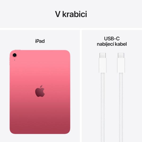 Apple iPad 11"/ Wi-Fi/ 10, 86"/ 2360x1640/ 128GB/ iPadOS18/ Pink 