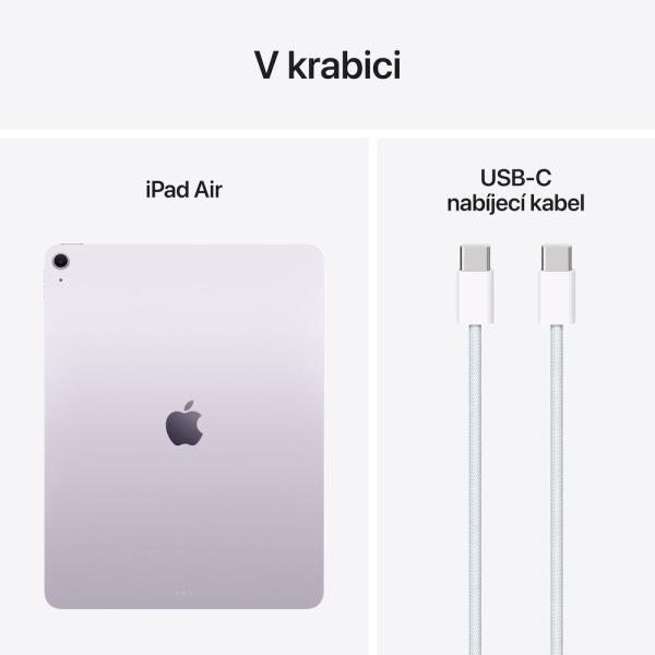 Apple iPad Air 13"/ (M3) Wi-Fi/ 12, 9"/ 2732x2048/ 8GB/ 128GB/ iPadOS18/ Purple 