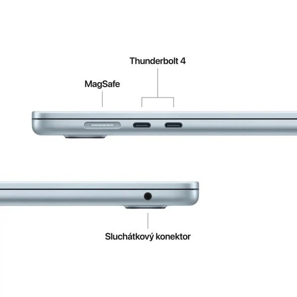 Apple MacBook Air 15"/ M4/ 15, 3"/ 2880x1864/ 16GB/ 512GB SSD/ M4/ Sequoia/ Sky Blue/ 1R 