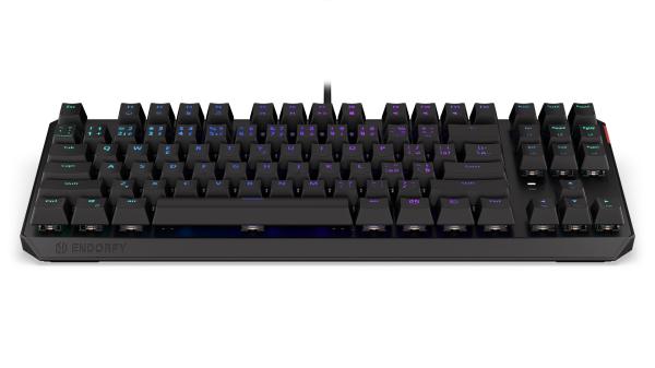 Endorfy Thock TKL Brown/ Drôtové USB-A/ CZ layout/ Čierna 
