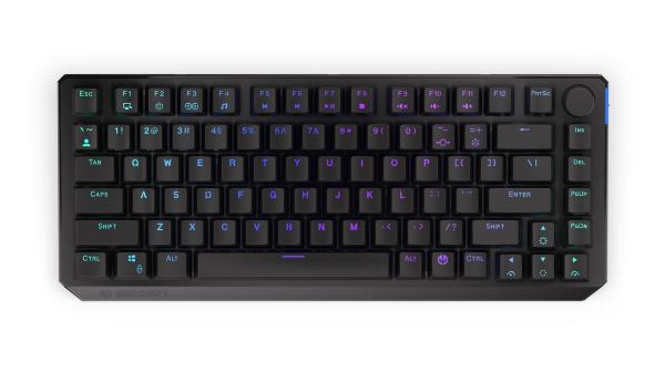 Endorfy Thock 75% Red/ Drôtové/ Bezdrôtové/ US layout/ Čierna 