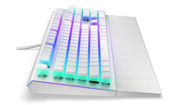 Endorfy Omnis Pudding Blue/ Drôtové USB-A/ US layout/ Biela 
