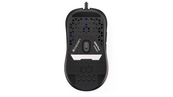 Endorfy Gem Plus/ Herná/ Optická/ Pre pravákov/ 19 000 DPI/ Drôtové USB-A/ Čierna 