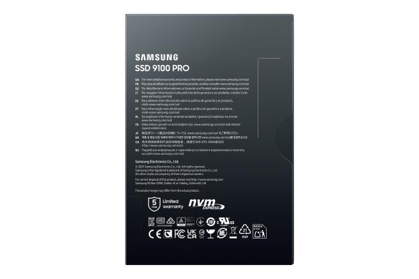 Samsung 9100 PRO/ 2TB/ SSD/ M.2 NVMe/ Čierna/ 5R 