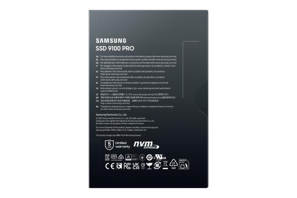 Samsung 9100 PRO/ 4TB/ SSD/ M.2 NVMe/ Čierna/ 5R 