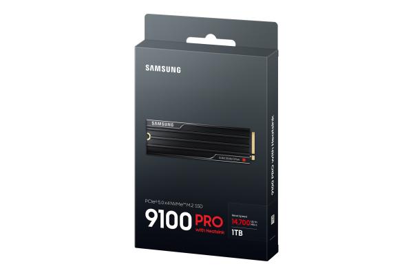Samsung 9100 PRO/ 1TB/ SSD/ M.2 NVMe/ Čierna/ Heatsink/ 5R 