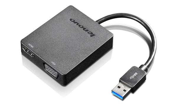 Lenovo Universal USB 3.0 to VGA/ HDMI Adapter