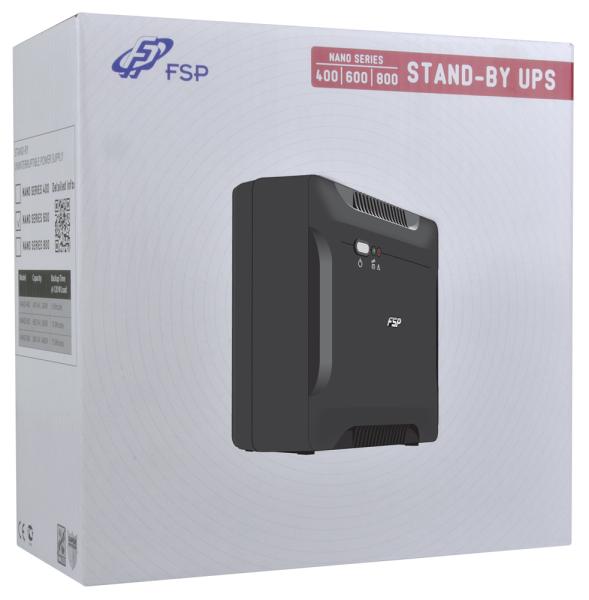 FSP UPS Nano 800, 800 VA / 480 W, offline 