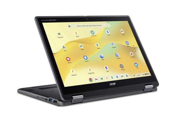 Acer Chromebook Spin 512 R857TN-TCO-C4LZ N150 12, 2" WUXGA T 8GB 128GB eMMC UHD Chrome EDU Black 2R 