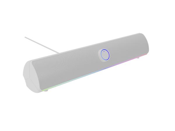 Genesis herný soundbar HELIUM 312BT/ Biela/ Stereo/ 10W 