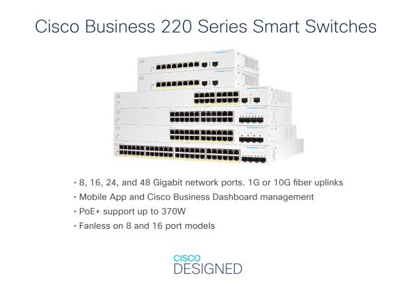 Cisco CBS220-24FP-4G-EU 
