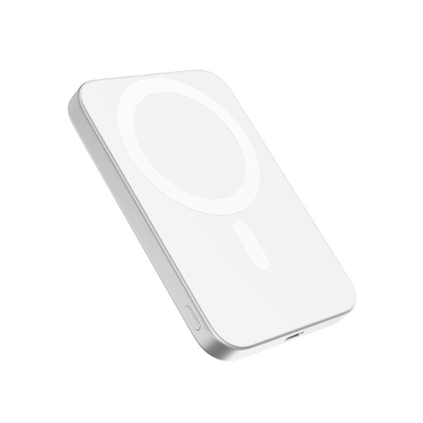 Epico 5000mAh Alu PowerBanka s MagSafe - strieborná 