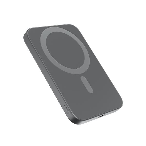 Epico 5000mAh Alu PowerBanka s MagSafe - šedá 