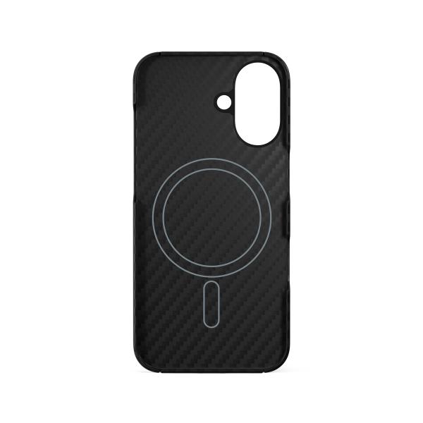 Epico Mag+ Carbon kryt pre iPhone 16 Plus - čierny 