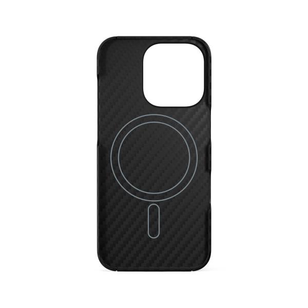 Epico Mag+ Carbon kryt pre iPhone 16 Pro - čierny 