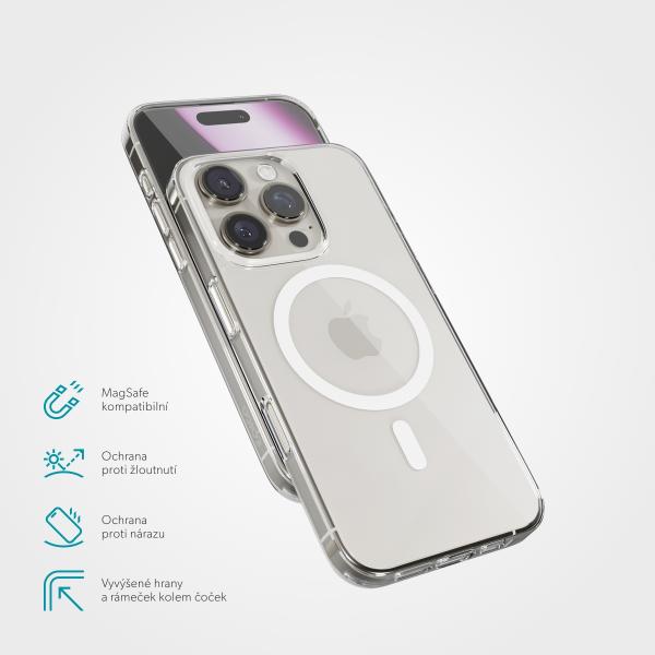 Epico Mag+ Hero kryt iP. 16 Pro Max - transparentné 