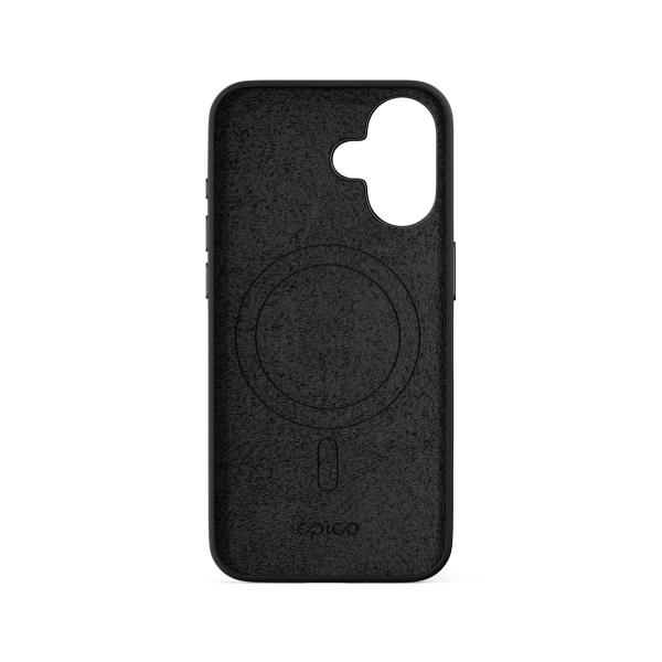 Epico Mag+ Silicone Pro kryt iPhone 16 - čierny 
