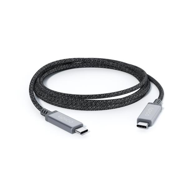 Epico Thunderbol 4 Braided Cable - space grey 
