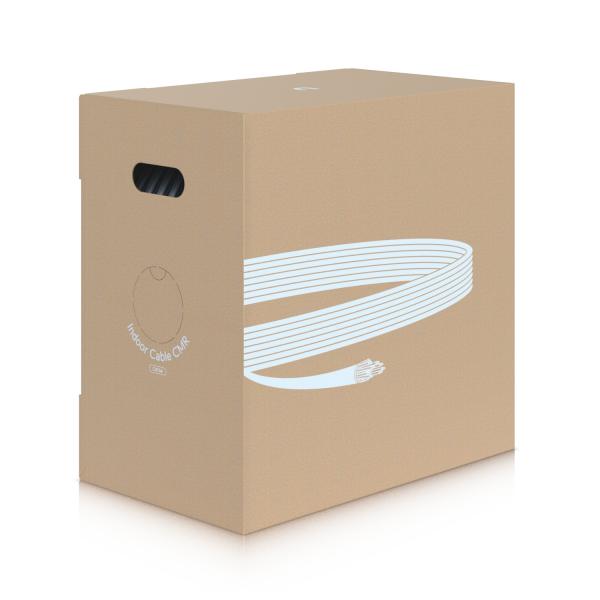 Ubiquiti UACC-Cable-C6A-CMR, UniFi vnútorný kábel Cat6A CMR, 305m 