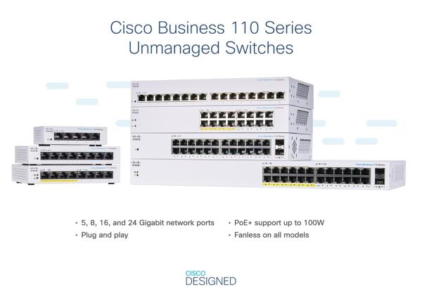 Cisco CBS110-5T-D-EU 
