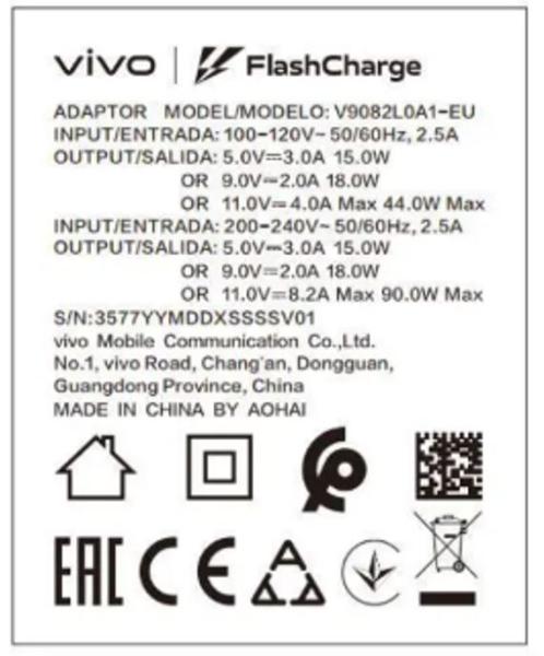 VIVO 90W FlashCharge nabíjačka 
