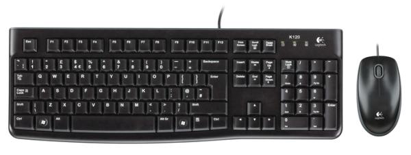 PROMO set Logitech Desktop MK120, drôtový, USB, US 