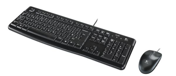 PROMO set Logitech Desktop MK120, drôtový, USB, US 