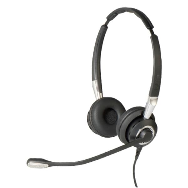 Jabra BIZ 2400 II/ Stereo/ QD/ Drát/ Černá