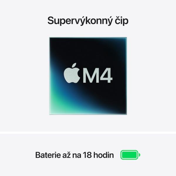 Apple MacBook Air 13"/ M4/ 13, 6"/ 2560x1664/ 16GB/ 512GB SSD/ M4/ Sequoia/ Silver/ 1R 