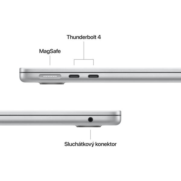 Apple MacBook Air 13"/ M4/ 13, 6"/ 2560x1664/ 16GB/ 512GB SSD/ M4/ Sequoia/ Silver/ 1R 