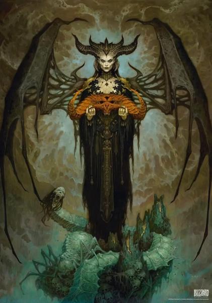 GLO GAMING PUZZLE: DIABLO IV LILITH  