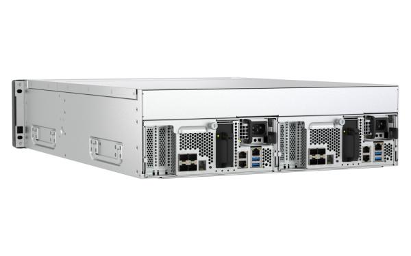 QNAP ES1686dc-R2-2142IT-128G (Duálny radič, 2x Xeon, 2x 64GB RAM, 16x 3, 5" SAS, 6x GbE, 8x 10Gb SFP+) 