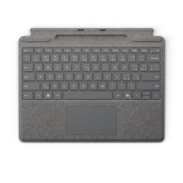 Microsoft Surface Pro Keyboard with Slim Pen Storage (Platinum), cz&sk 