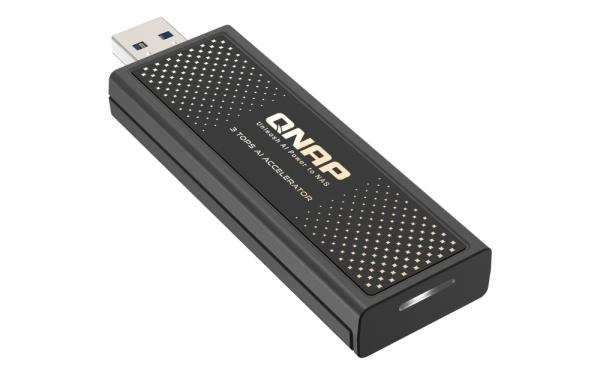 QNAP QAI-U100 - Rockchip RK1808 Cortex-A35 1.6GHz, 3 Top NPU, USB3.2 Gen1 AI accelerator 