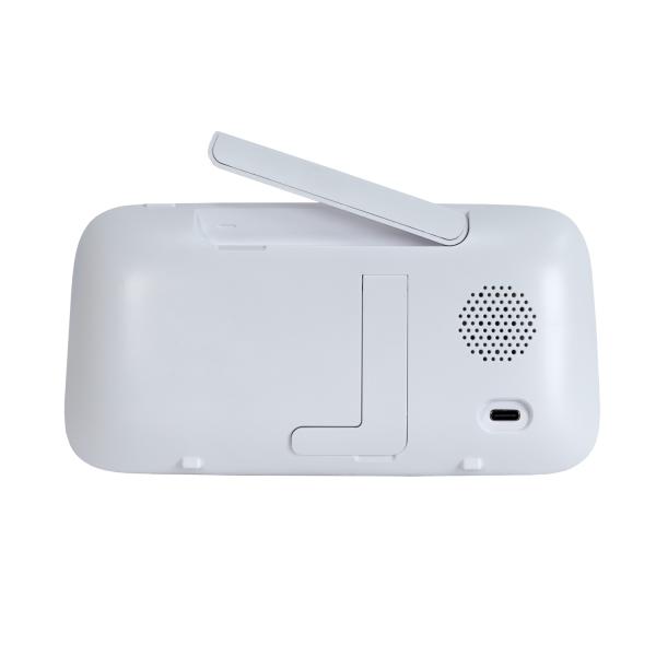 EVOLVEO Baby Monitor N5 - Set videoopatrovateľky s 360 ° dohľadom, obojsmernou komunikáciou a uspávankami,  