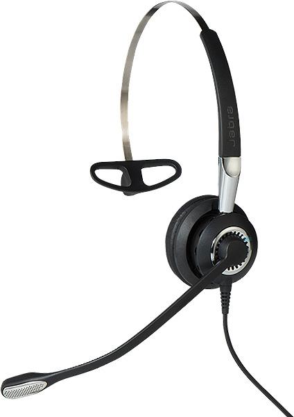 Jabra BIZ 2400 II/ Mono/ QD/ Drôt/ Čierna-strieborná