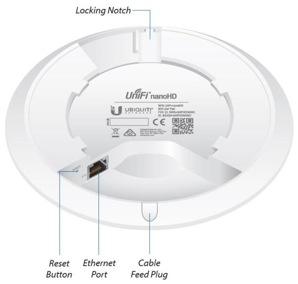 UBNT UniFi AP nanoHD [vnútorný AP,  2.4+5GHz (300Mbps+1733Mbps),  MU-MIMO,  802.11a/ b/ g/ n] 