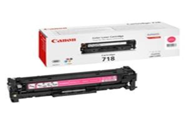 Canon toner CRG-718M, purpurový