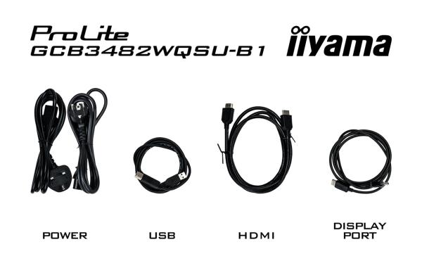 iiyama G-Master/ GCB3482WQSU-B1/ 34"/ VA/ wQHD/ 120Hz/ 0, 6ms/ Black/ 3R 