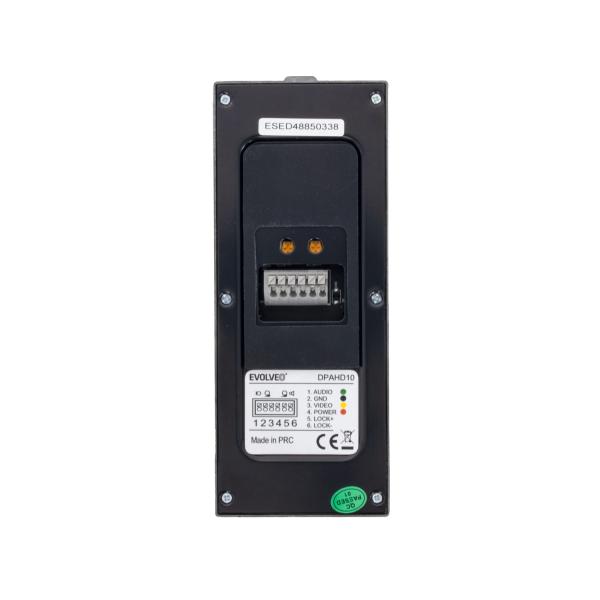 EVOLVEO DoorPhone AHD10, Sada domáceho WiFi videotelefónu s ovládaním dverí a RFID, čierny 10" monito 