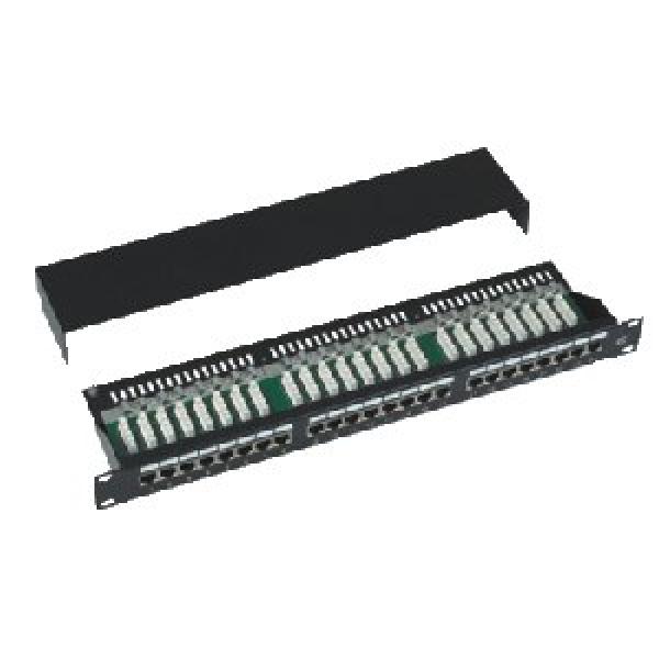DATACOM Patch panel Cat5e 24p.1U, STP, 19 